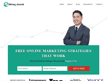 Tablet Screenshot of moneyjournal.com